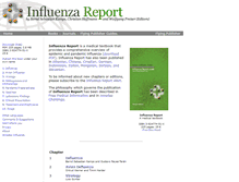 Tablet Screenshot of influenzareport.com